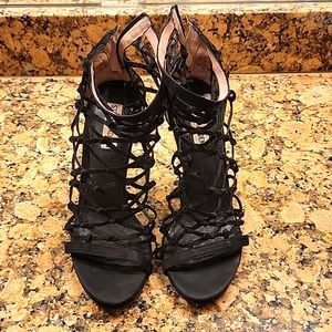 Very sexy Steve Madden black high heels. Size 7.5.
